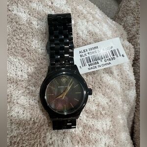 Kendra Scott - Alex Black Sterling Silver Watch - NWT**